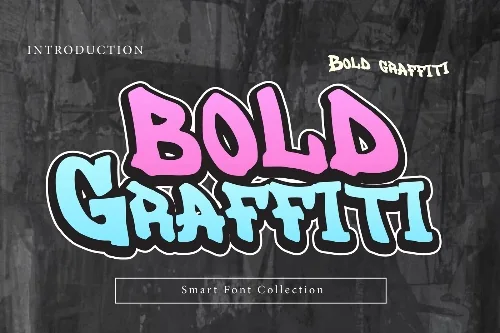 Heavy Weight Graffiti Alphabet letters shown on a sample sheet